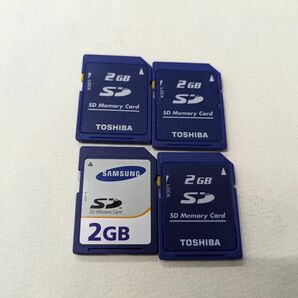 TOSHIBA SAMSUNG SDカード 2GB 