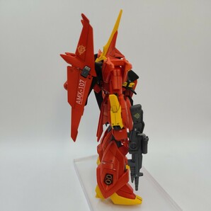 HGUC 1/144 AMX-107 バウ 塗装済み完成品 水転写式デカール スジボリ 機動戦士ガンダム ZZ HG ガンプラ バンダイの画像5