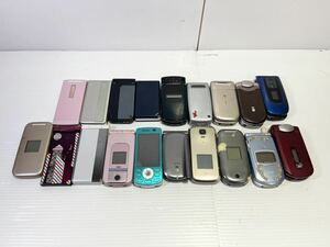 *1 jpy ~galake-19 pcs together operation not yet verification junk mobile telephone cellular phone *