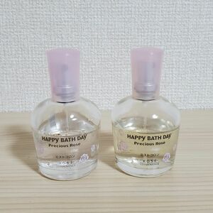 【廃盤品】KOSE ハッピーバースデイ プレシャスローズ ミストコロン 50ml 2本セット