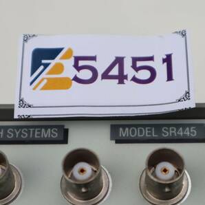 E5451 Y SR445 Stanford Research Systems 300 MHz Amplifier の画像5