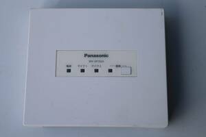 E8199 Y WX-SR102A パナソニック Panasonic 1.9GHz帯 デジタルワイヤレス / 2018年製 / 本体のみ
