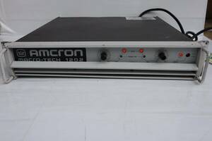 D0880(RK) Y AMCRON アムクロン パワーアンプ MACRO-TECH1202 / 電源ボタン故障(電源切れない)