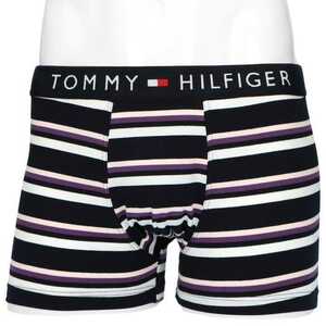 TOMMY HILFIGER トミーヒルフィガー TOMMY ORIGINAL COTTON オーガニックコットン 前閉じ ボクサーパンツ 53311831-BOFWW ピーコック L