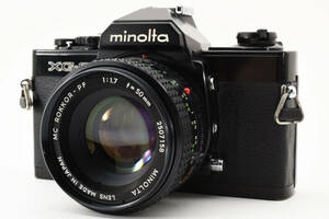 【1円スタート】Minolta XG-S 35mm フィルムカメラ 50mm f/1.7 レンズセット