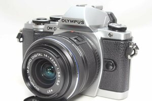 ★極上品★OLYMPUS オリンパス OM-D E-M10 レンズセット Wi-Fi内蔵★新品SDカード付き＆送料無料