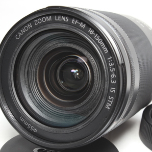 ★極美品★Canon キヤノン EF-M 18-150mm IS STM レンズ グラファイト★送料無料の画像1