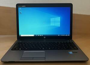 HP ProBook 450 G1 i5 4200M メモリ8GB SSD 128GB DVD-RW Win10