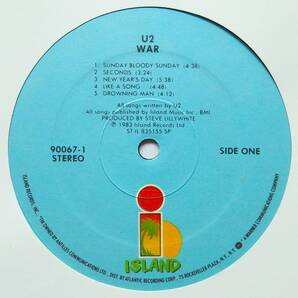 【1983年USオリジナル盤/Specialty Pressing/GFS/ライトブルーラベル/即決盤】 U2 / Warの画像6