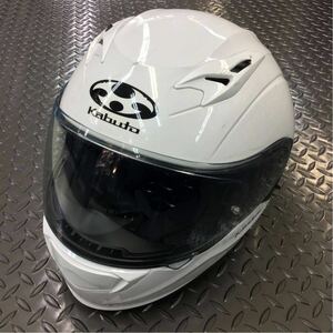 【中古】 カブト カムイ3 Lサイズ ホワイト Kabuto KAMUI-3 