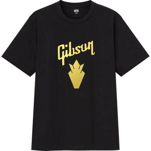 UNIQLO 　UT★ギブソン★Tシャツ・ユニクロ・GIBSON ＸLサイズ・ギター　大人気!