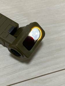 米軍実物 STREAMLIGHT ストリームライト SIDEWINDER BOOT サイドワインダーブート LEDタクティカルライト ミリタリー MARINES 沖縄(10-61)