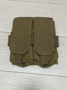 米軍実物/特殊部隊/M16A1 マガジンポーチ　MAGAZINE POUCH DOUBLE / USMC COYOTE BROWN / MARINES(11-26)