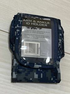 米軍放出品　IDポーチ　アームホルダー　アームバンド　IDホルダー ARM ANKLE ID HOLDER ミリタリー 沖縄 サバゲー USMC MARINES (12-20)