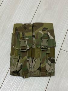 米軍放出品 EAGLE製 MOLLE ダブル M4ダブルマガジン ポーチ ミリタリー　沖縄　サバゲー　USMC MARINE (12-49)