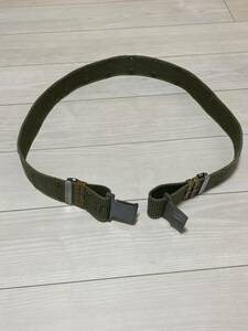 実物放出品　ベルト　BELT INDIVIDUAL EQUIPMENT NYLON, LC-2 ミリタリー　沖縄　サバゲー　USMC MARINE (13-29)