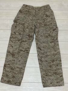 OKINAWA 米軍実物 USMC 海兵隊 デザートマーパットパンツ 32X-S 米軍放出品 RECON.MARSOC.SARC 沖縄　ピクセル 迷彩パンツ(15-9)