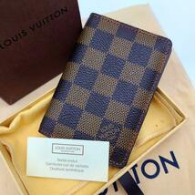 極美品　Louis Vuitton ルイヴィトン ダミエ カードケース　オーガナイザー・ドゥポッシュ　N61721　ビジネス　仕事　男女兼用_画像9