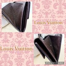 Louis Vuitton ルイヴィトン ダミエ 折り財布 ポルトフォイユ エリーズ Wホック N61652_画像10