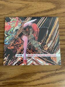 新品CD OBLEAK Ten Trillion Tarantulas MYLAR スプリット Man Is The Bastard Noise W. T. Nelson Harsh Noise ハーシュ ノイズ 実験音楽