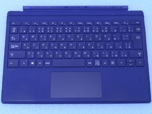 Surface Pro 7+,7,6,5,4,3 タイプカバー Type1725 キーボード ネイビー色 Microsoft 送料無料 管理J11-N1