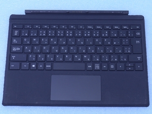 Surface Pro 7+,7,6,5,4,3 タイプカバー Type1725 キーボード ブラック色 Microsoft 管理J11-K3