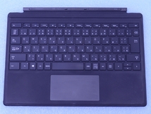 Surface Pro 7+,7,6,5,4,3 タイプカバー Type1725 キーボード ブラック色 Microsoft 管理J11-K9_画像1