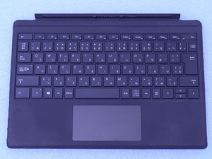 Surface Pro 7+,7,6,5,4,3 タイプカバー Type1725 キーボード ブラック色 Microsoft 管理J11-K6