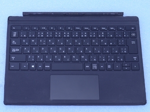 Surface Pro 7+,7,6,5,4,3 タイプカバー Type1725 キーボード ブラック色 Microsoft 管理J11-K4