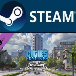 Cities Skylines Plazas & Promenades DLC シティーズ スカイライン 追加コンテンツ PC ダウンロード版 STEAM コード