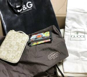 1円 ■美品〜■ D＆G GUCCI コーチ レスポートサック バッグ ショルダー ２８点 まとめ売り no22101