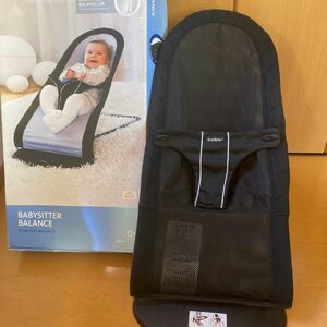 ベビービョルン　ベビーシッター　バランス　バウンサー　メッシュ　ブラック BABYBJORN BABY BJORN