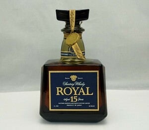 ウイスキー　SUNTORY ROYAL　15年　750mL 43%　未開栓　/　サントリー　ロイヤル　15years