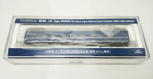 【未使用品】 電車模型　Tomix　9536　JR客車　オハネ150形　JR西日本仕様　銀帯　Hゴム黒色　OHANE150　Nゲージ　/　トミックス　15O