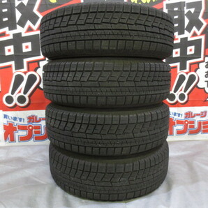 送料無料 社外アルミ GRASS 15×6J +43 100×5H シルバー + YOKOHAMA iG60 185/65R15 2023年 9分山 中古 4本 スタッドレス プリウスの画像6