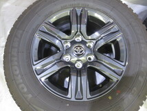 ハイラックス 純正 アルミ 17×7.5J +30 139.7×6H ガンメタ 美品 + ヨコハマ GEOLANDAR A/T G94 265/65R17 2023年製 中古 4本_画像2