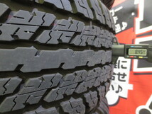 ハイラックス 純正 アルミ 17×7.5J +30 139.7×6H ガンメタ 美品 + ヨコハマ GEOLANDAR A/T G94 265/65R17 2023年製 中古 4本_画像8