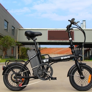 電動自転車 Max35km/h パワフル500W仕様 折り畳みフル電動アシスト 切り替え式 自転車の画像9