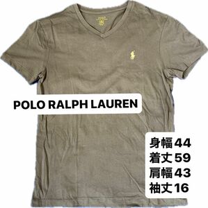 POLO RALPH LAUREN 半袖Tシャツ Sサイズ Vネック ポロラルフローレン