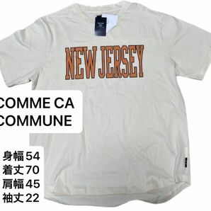 COMME CA COMMUNE Tシャツ 未使用品 タグ付き サイズM