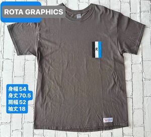 ROTA GRAPHICS ロタ ブラック 黒 Tシャツ Lサイズ
