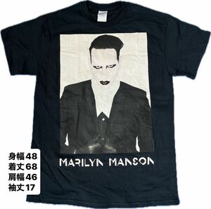 MARILYN MANSON マリリンマンソン ツアー Tシャツ ブラック M バンドTシャツ GILDIN