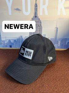 NEWERA ロゴ スナップバック ブラック ニューエラ キャップ 帽子