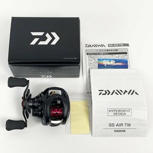 美品 Daiwa ダイワ 23 SS AIR TW 8.5L 左ハンドル ベイトリール [R12971]