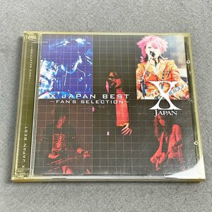 CD X JAPAN BEST FAN’S SELECTION◆ステッカー付き [F6311]