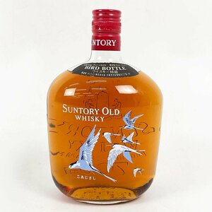 【広島県内限定発送】未開栓 SUNTORY サントリー BIRD BOTTLE こあじさし 700ml 43％ ウイスキー特級 SUNTORY OLD WHISKY [R12685]