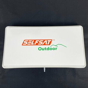 SELFSAT OUTDOOR フラット型ポータブルBS/110°CS アンテナセット J05TK 動作確認済み INVITE インバイト [C5508]の画像2