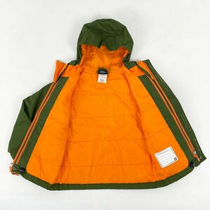 THE NORTH FACE ザ ノースフェイス ジャケット & リバーシブルベスト 子供服 NPJ51417 XXSサイズ グリーン 中綿 上着 [R12803]の画像3