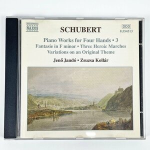 CD シューベルト Schubert: Piano Works For Four Hands, Vol. 3 [F6462]