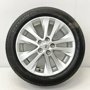 TOYOTA トヨタ 20系 ヴェルファイア ホイール 18×7 1/2 J 5穴 タイヤ付き [R12857]の画像1